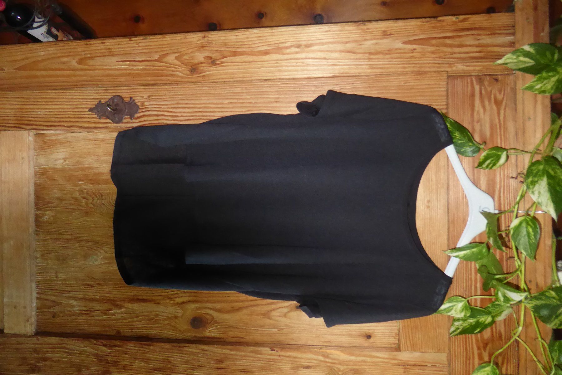 T-shirt: Luftig leichte Tshirt Gr L Chicoree 10% Leinen – Usato da Sargans venduto da Benziner 4