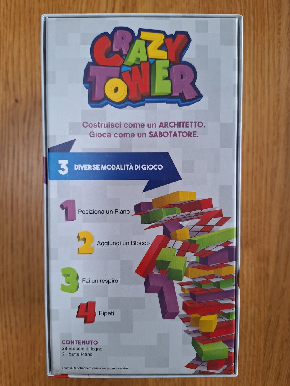 Giochi: Gesellschaftsspiel Crazy Tower Ghenos Spiel – Nuovo e nell'imballaggio originale da Muri b. Bern venduto da smt_hqn7 1