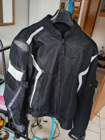 Giacca moto Berik Race-Dep 2.0 nera taglia 52 usata poco