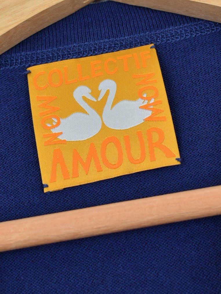 Collectif Mon Amour Maglioni & Felpe: Collectif mon amour Kurzarm Pullover, blau, Gr.S – Usato da Nürensdorf venduto da 2ND_STORY 3