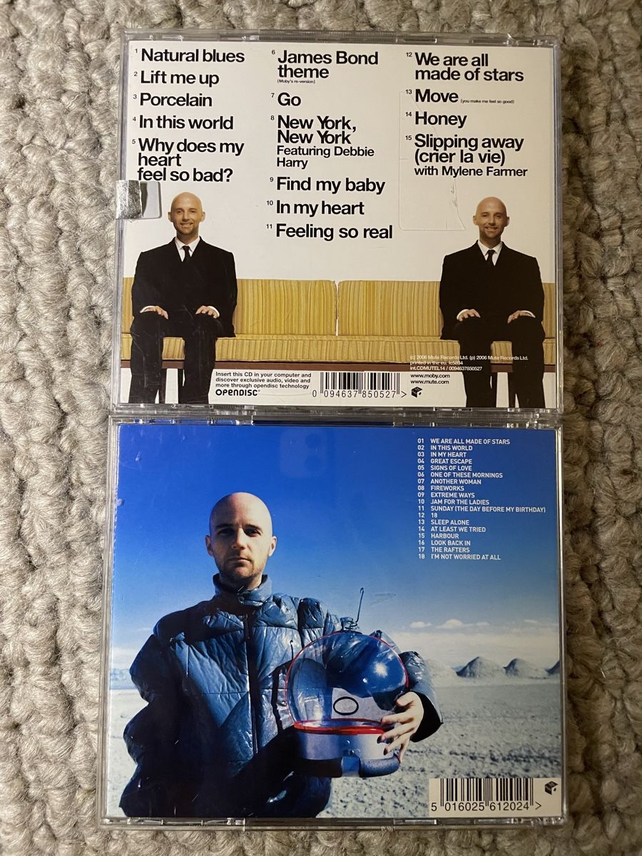 CDs: 2x Moby – D'occasion à Reinach AG par trigger7811 2