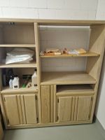 Wohnwand aus Holz 