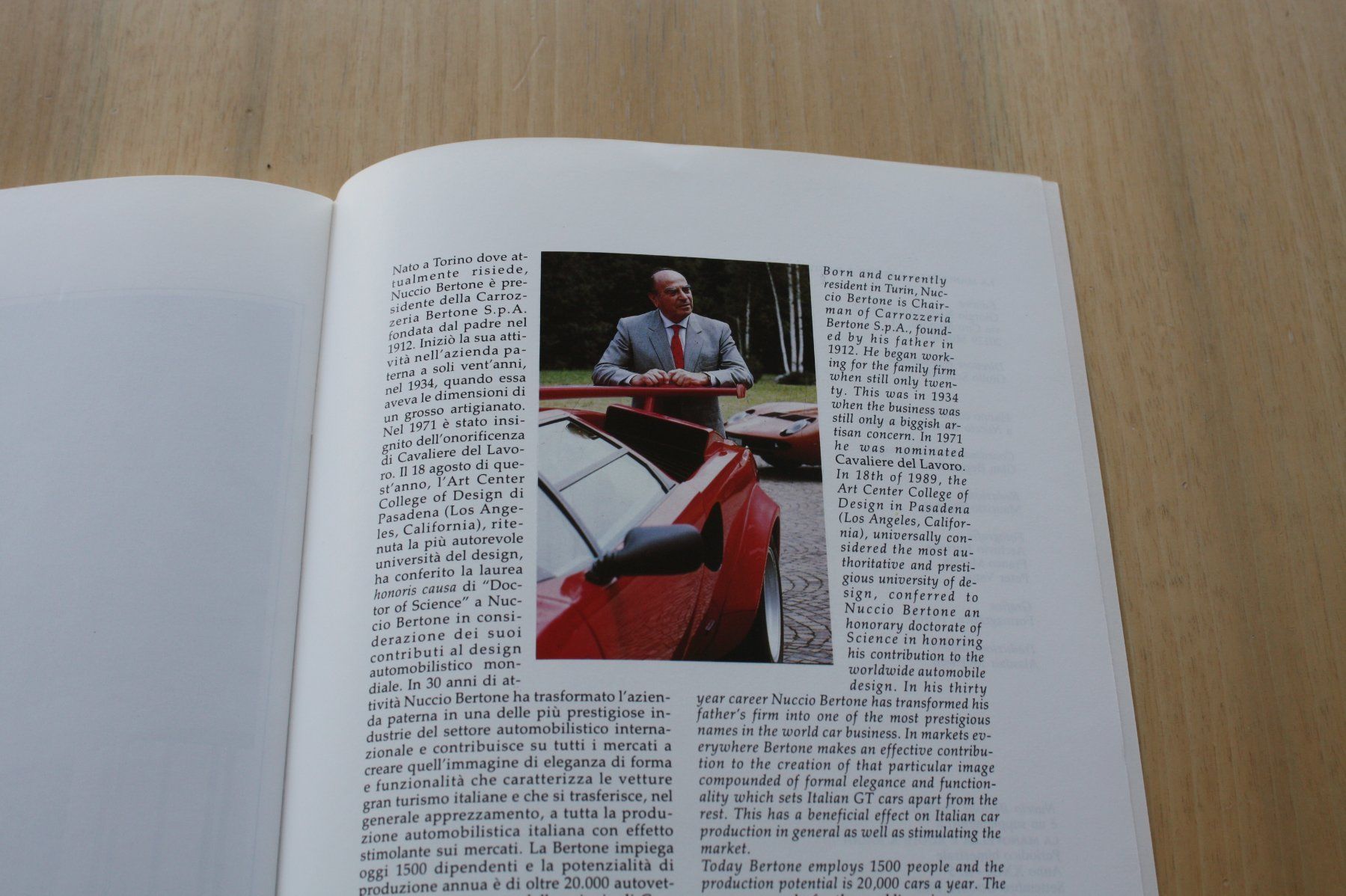 Documenti: Bertone Portfolio Countach/Miura Prospekt 1989 – Usato da Wikon venduto da erwin400 9