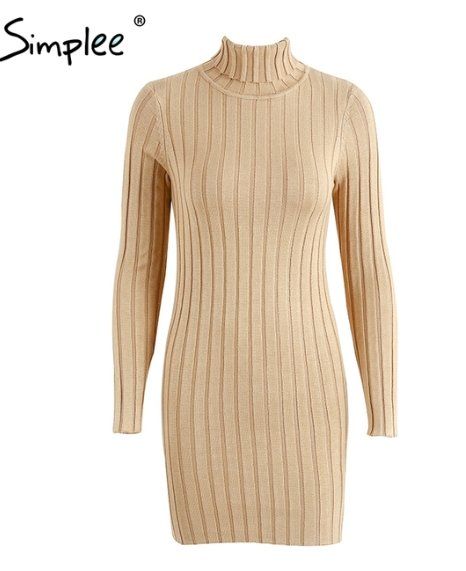Vestiti: Beiges, schlichtes Strickkleid Gr. XS/S - 226166 – Usato da Küssnacht am Rigi venduto da Good4Deckeli 2