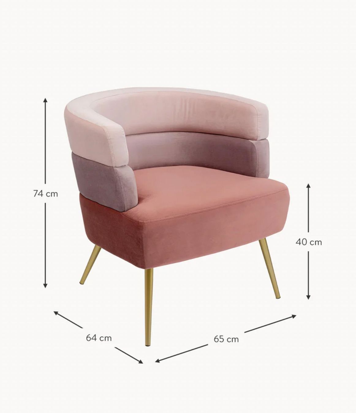 Westwing Poltrone: 2x Westwing Samt Sessel – Usato da Münchwilen AG venduto da Vinorosso2 6