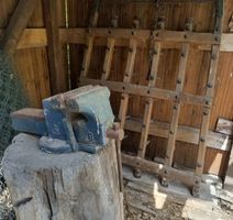 Herse ancienne en bois