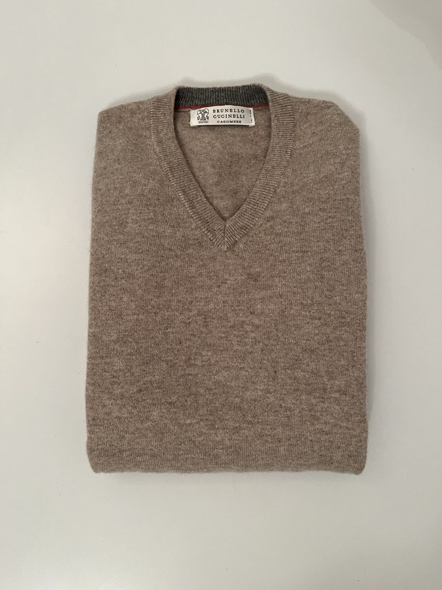 Brunello Cucinelli Maglioni & Felpe: Brunello Cucinelli Cashmere Pullover V-Neck, Top Zustand – Nuovo (secondo la descrizione) da Zürich venduto da Richard_En_Passant 8
