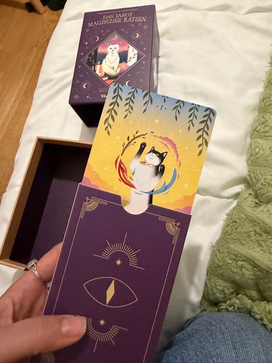 Cartoline: Tarot  Magischer Katzen – Nuovo (secondo la descrizione) da Zürich venduto da don_vq7l 1