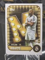 Carte Topps Kylian Mbappé Real Madrid état neuf