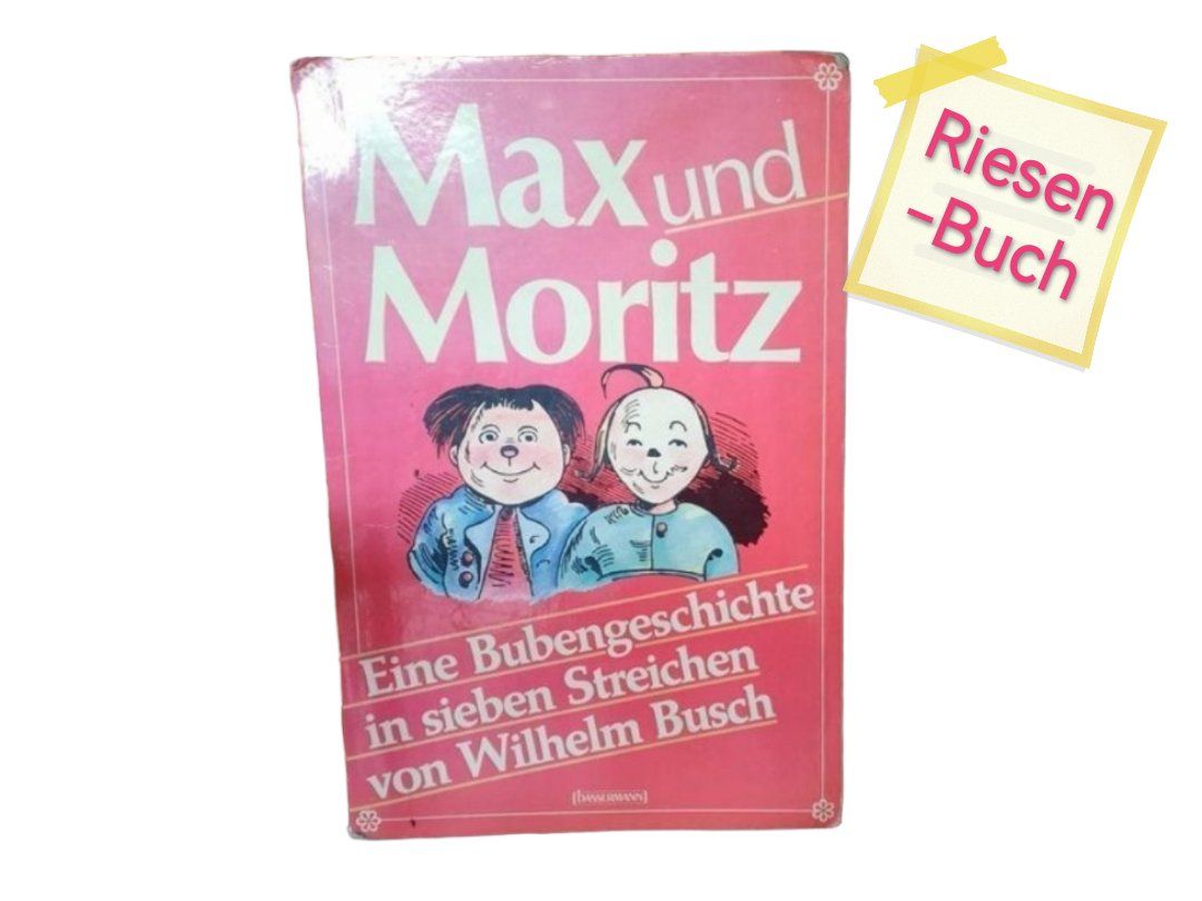 Libri: Riesiges kartoniertes Buch Max Moritz – Usato da Berneck venduto da Hansi_Muenz