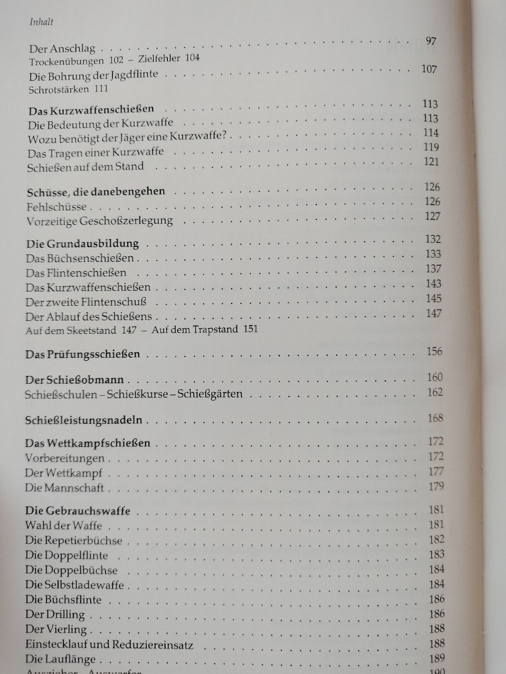 Libri: Buch , Jagdliches Schiessen – Usato da Schwanden Sigrisw venduto da cadieux71 3
