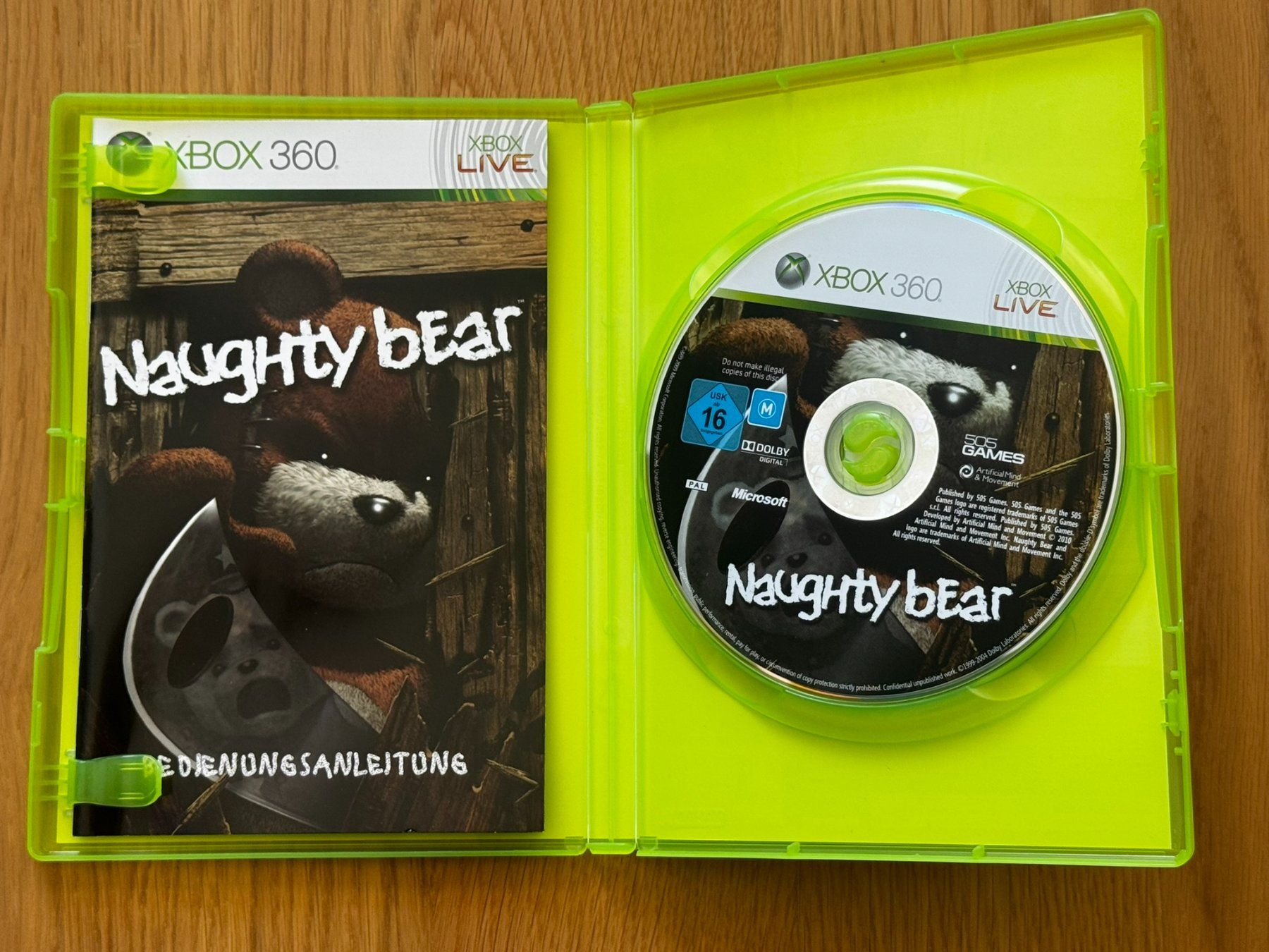 Giochi: Naughty Bear - CIB - Xbox 360 – Usato da Uster venduto da GamesAndStuff 2