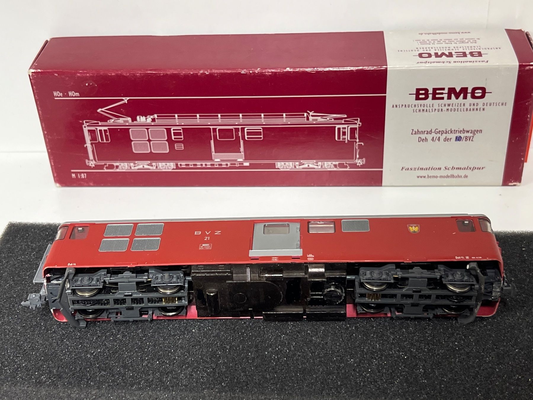 Bemo Modelleisenbahnen: Bemo BVZ Deh 4/4 21 rot – Gebraucht aus Neuenhof von ludovicco 6