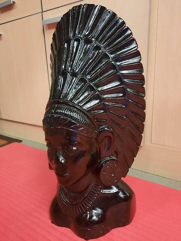 Sculture & Statue: Statue Indianer Figur – Usato da Hitzkirch venduto da miguman72 1