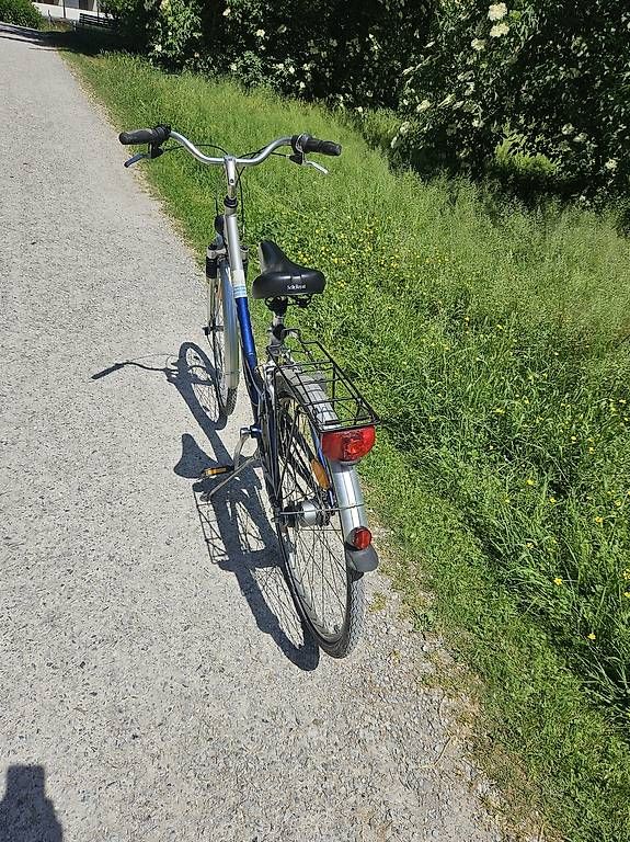 Biciclette: ISU Tourman Damenrad  silber/schwarz – Usato da Zürich venduto da Elena231 1