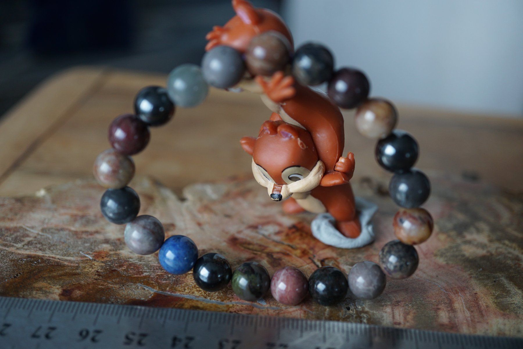 Pietre preziose: Armband 9mm  Mix Sugelith Richterit  Mangan – Nuovo e nell'imballaggio originale da Eschenbach SG venduto da topstone 6