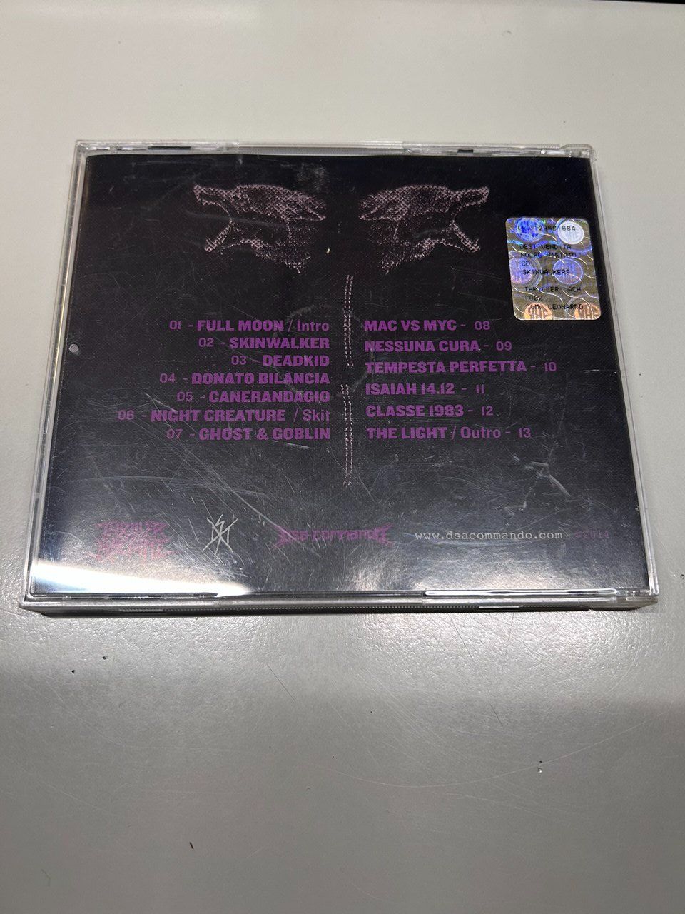 CD: CD "Skinwalkers" di Mac Myc vs Sunday – Usato da Giubiasco venduto da LorisVale 3