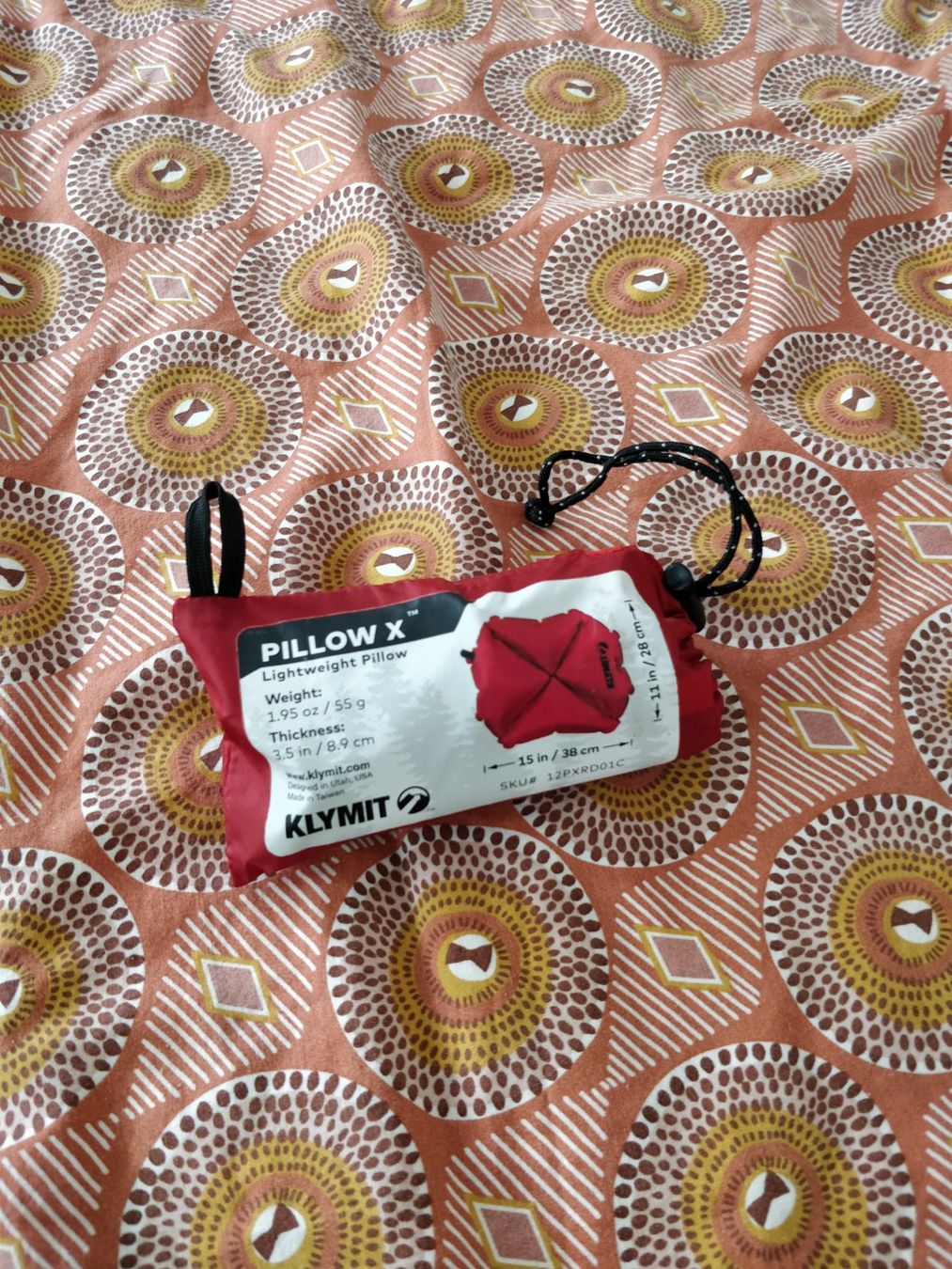 Cuscini: Klymit Pillow X Coussin Léger Gonflable Rouge – Usato da Genève venduto da Dav_ 1
