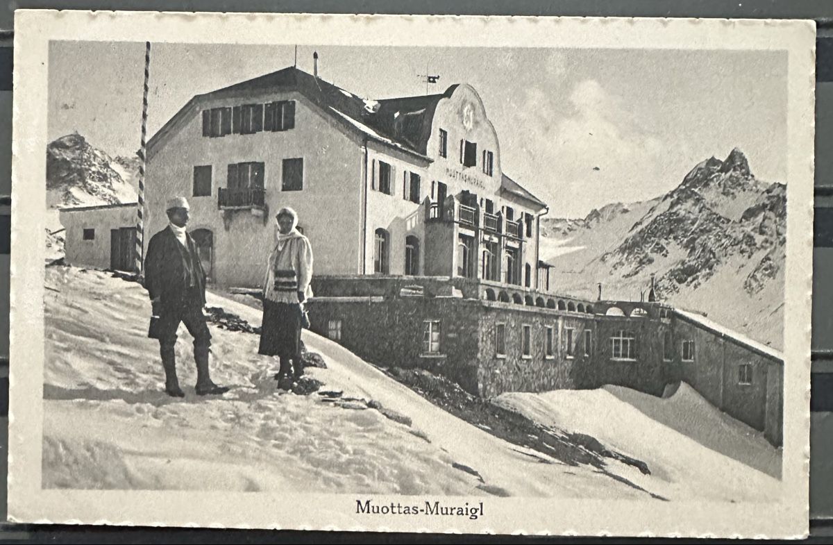 Ansichtskarten: Hotelpost Muottas Kulm – Gebraucht aus Duebendorf von Fczfanrobi 1