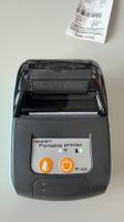 Beleg Drucker mit Bluetooth und Lederetui