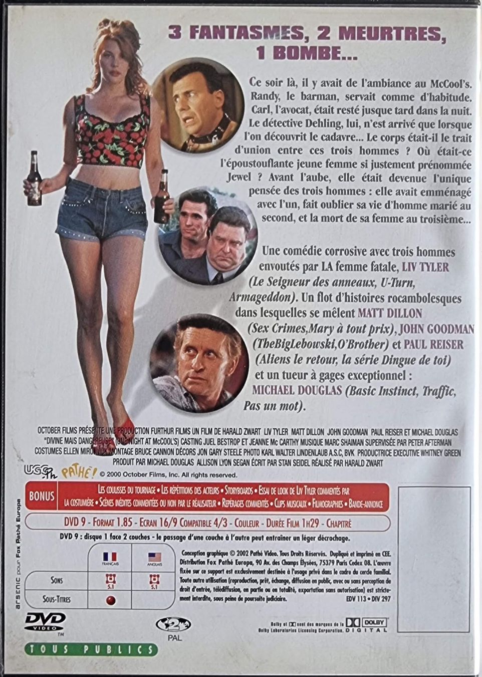 Tutti i DVDs: Divine mais Dangereuse (2001) – Usato da La Tour-de-Peilz venduto da Resize 1