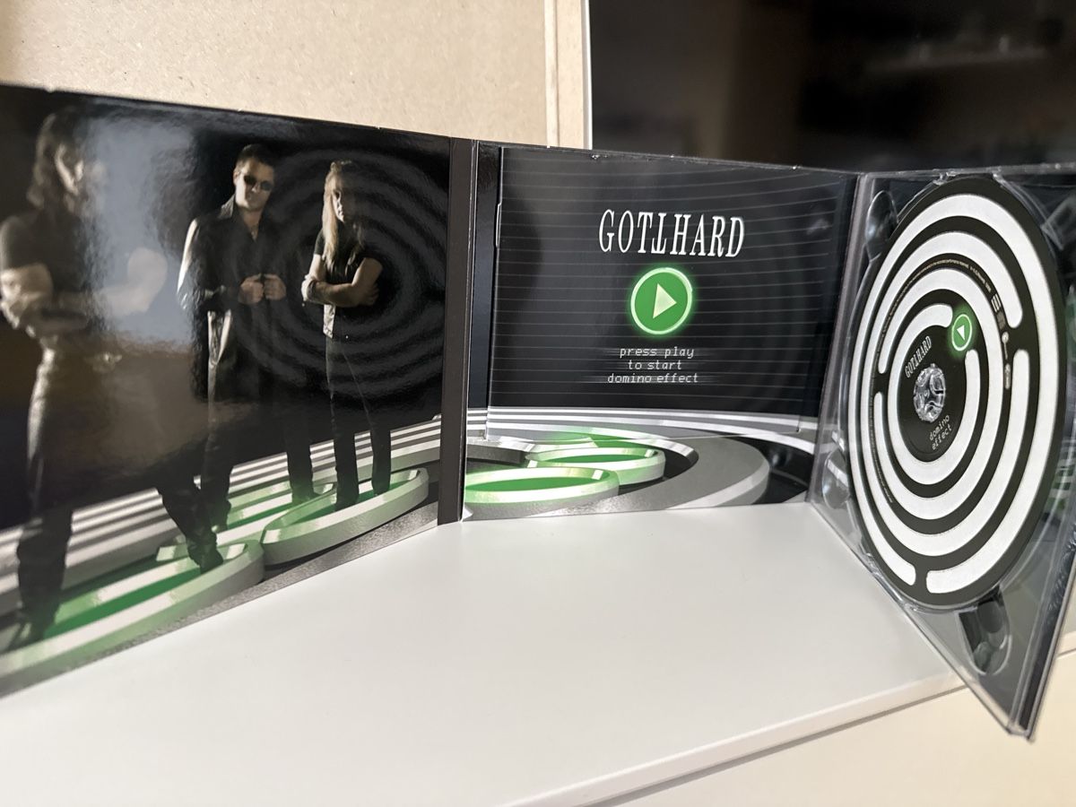 CDs: Gotthard Domino Effect CD – Neu (gemäss Beschreibung) aus Zuzwil SG von Boho-Style 5