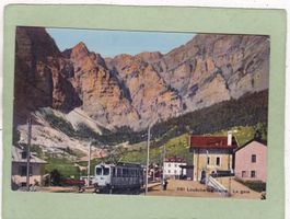 Louèche-les-Bains La Gare Bahn