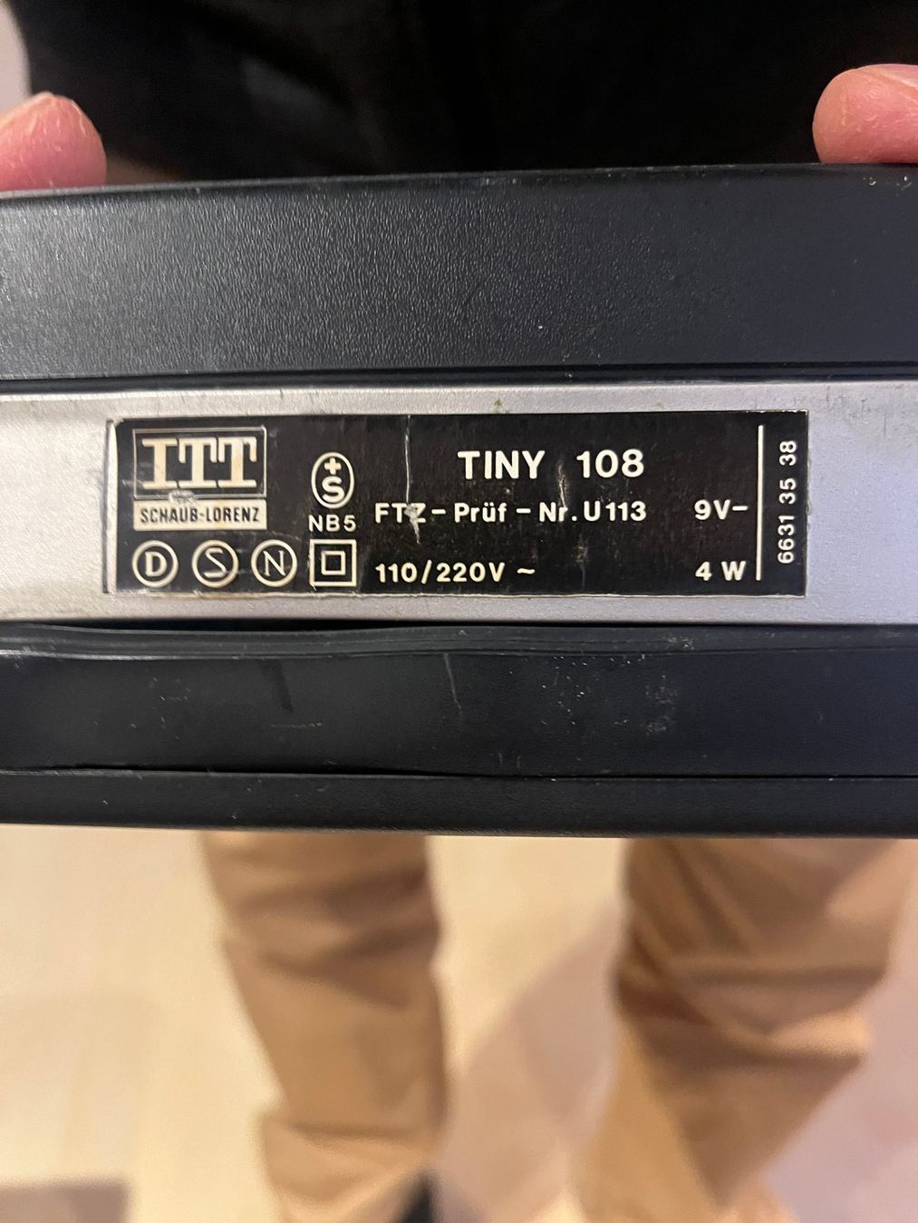 Radios: Vintage Radio ITT TINY 108 SCHAUB-LORENZ. – Gebraucht aus La Chaux-de-Fonds von Simone1180 2