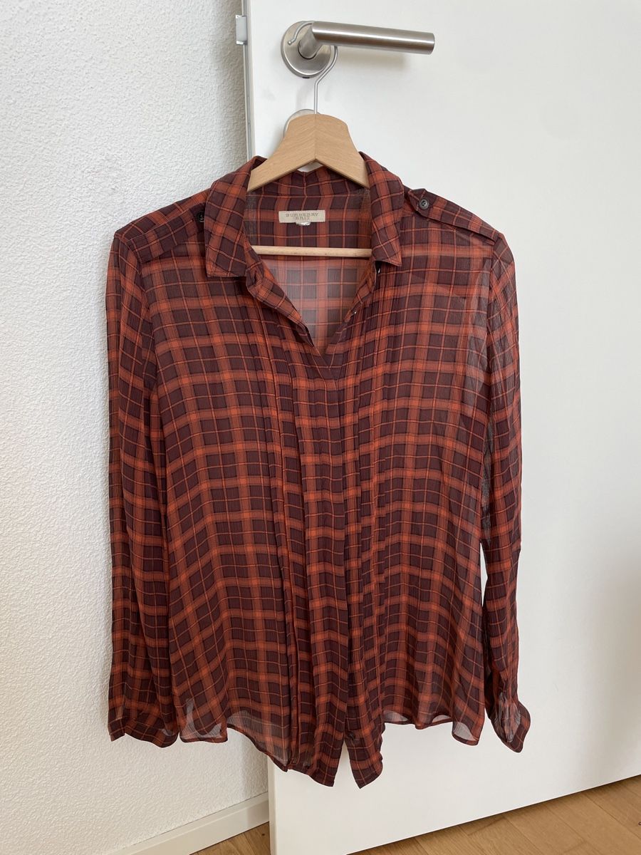 Burberry Camicette: Burberry Brit medium size Shirt Karo pattern – Usato da Zug venduto da dmjtita
