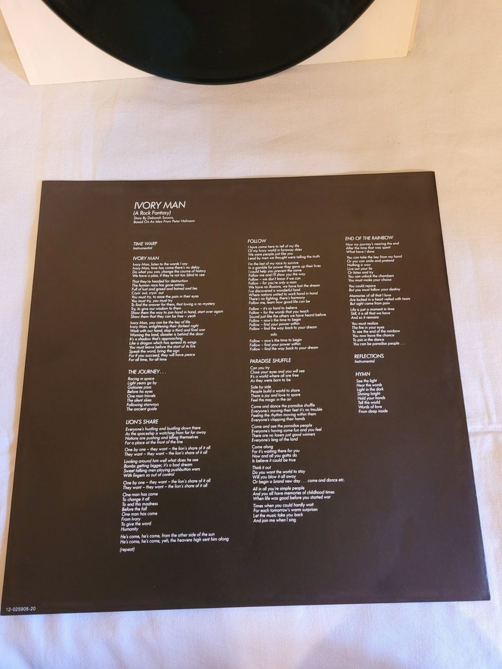 Dischi in vinile: Vinyle Peter Hofmann 2, Ivory Man, 33T – Usato da la Chaux-de-Fonds venduto da Lampe 7