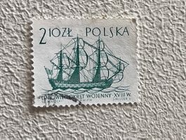 Polen Briefmarke