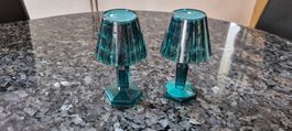 Tischleuchten-Set, türkis, für stimmungsvolles Licht