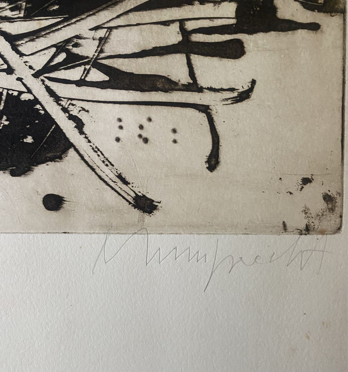 Grafiken & Lithographien: MUMPRECHT RUDOLF - Aquatinta handsigniert – Gebraucht aus Bern von art-for-sale 1