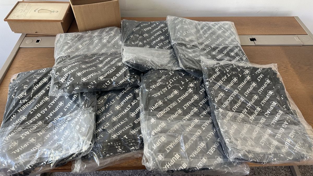 Taschen: Turnbeutel EUPHALT AG BASEL 175 Stück – Neu und originalverpackt aus Ettingen von slg_4107 2
