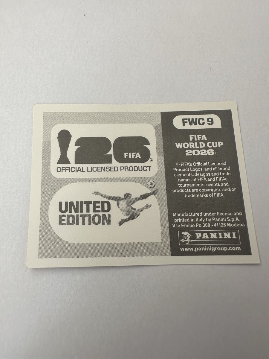 Panini Carte collezionabili: PANINI FWC 9 – Nuovo e nell'imballaggio originale da Payerne venduto da mike_lth 1