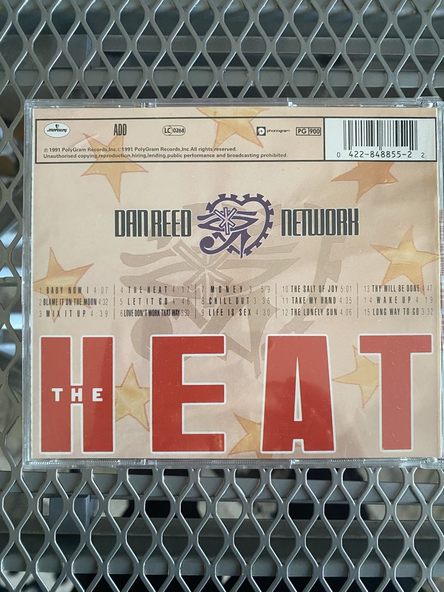CD: Dan Reed Network - Heat – Usato da Thayngen venduto da doncorvetto 1