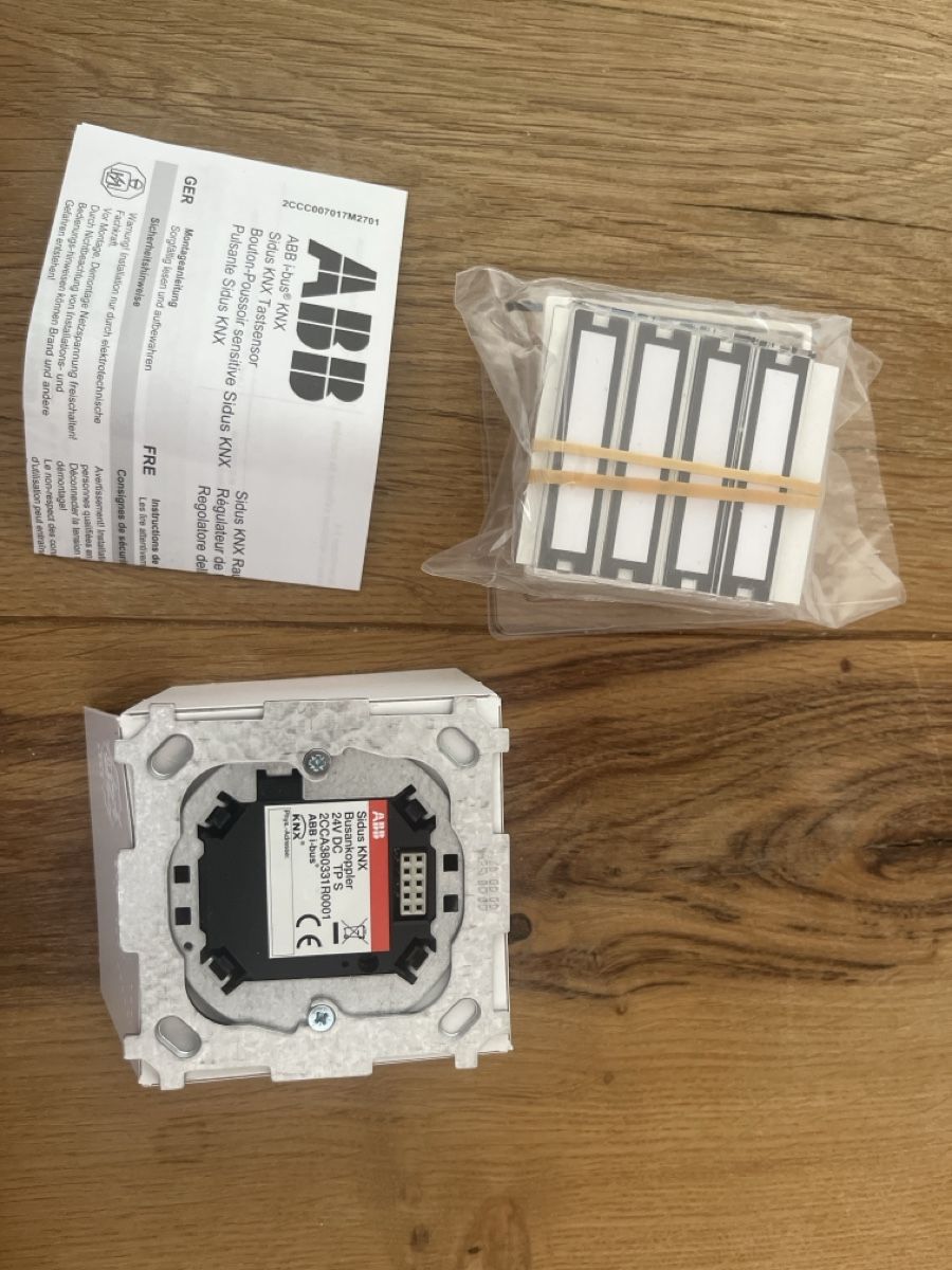 ABB Schalter: ABB SIDUS KNX Tastsensor 4/8 KS01.TYB.0103 Weiss – Neu (gemäss Beschreibung) aus Zürich von ila_nbb6 1