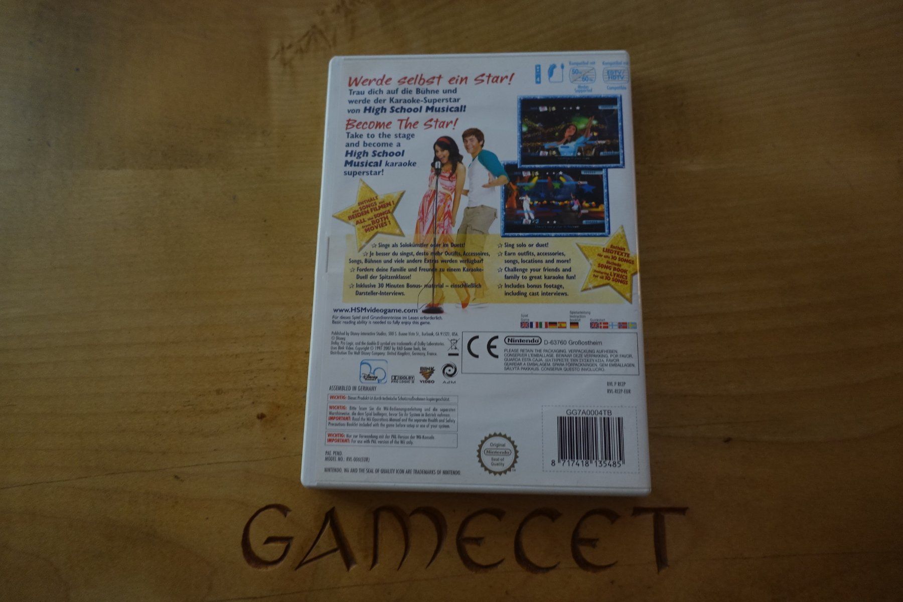 Nintendo Giochi: High School Musical: Sing It! – Usato da Steinach venduto da Gamecet 2