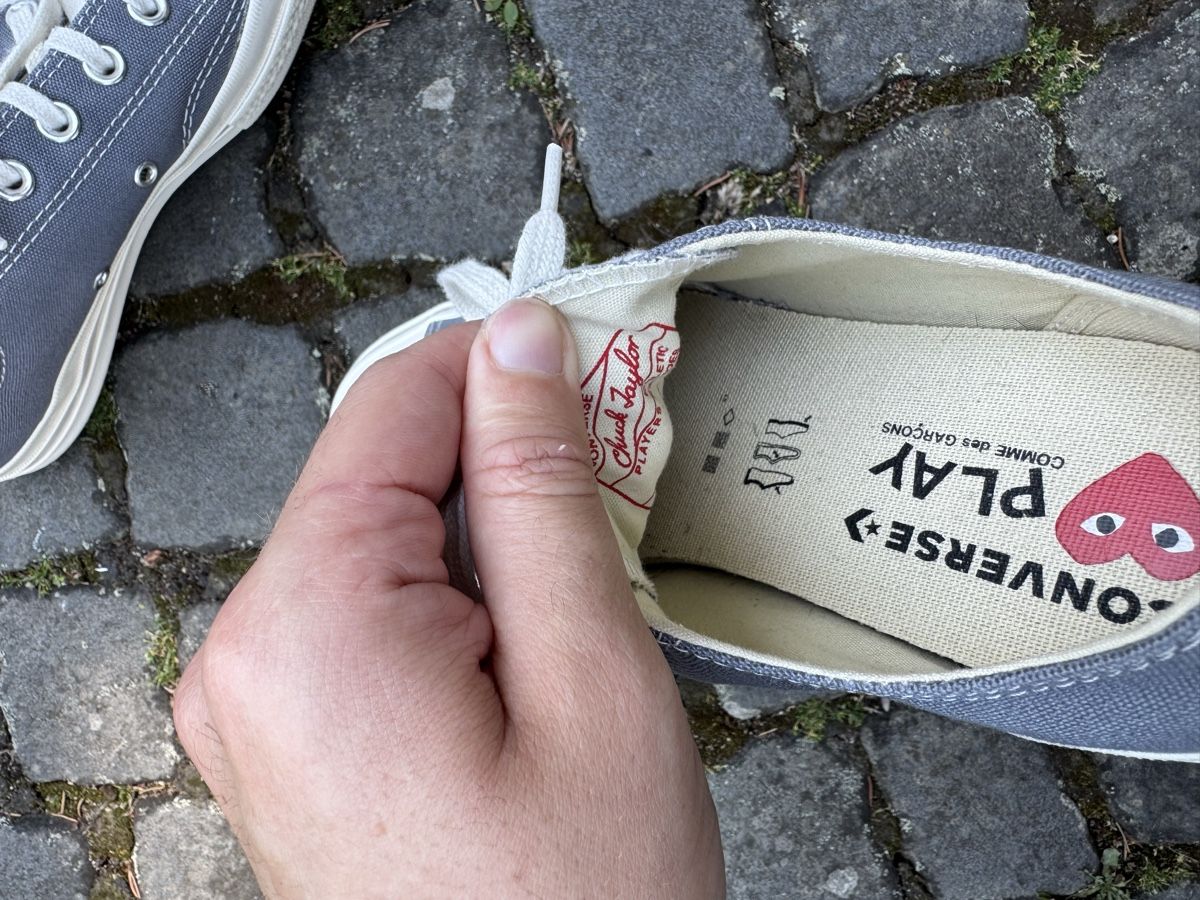 Comme Des Garcons Scarpe da uomo: Converse Chuck 70 CDG Play Grey Sneakers Rare – Nuovo (secondo la descrizione) da Effretikon venduto da rus_2l2p 7