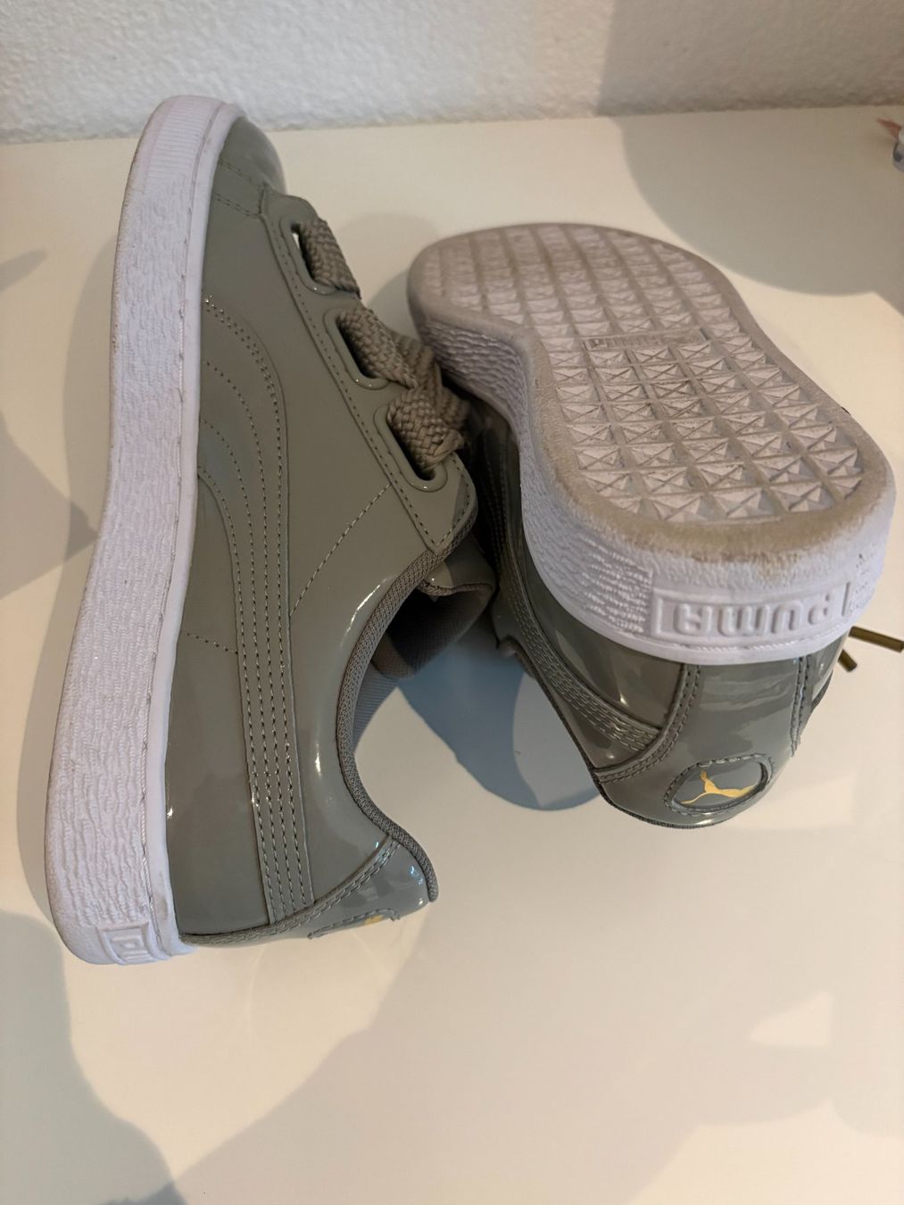 Puma Damenschuhe: PUMA Damen Sneakers Grau Gr. 38.5 – Gebraucht aus Jens von traderly 4