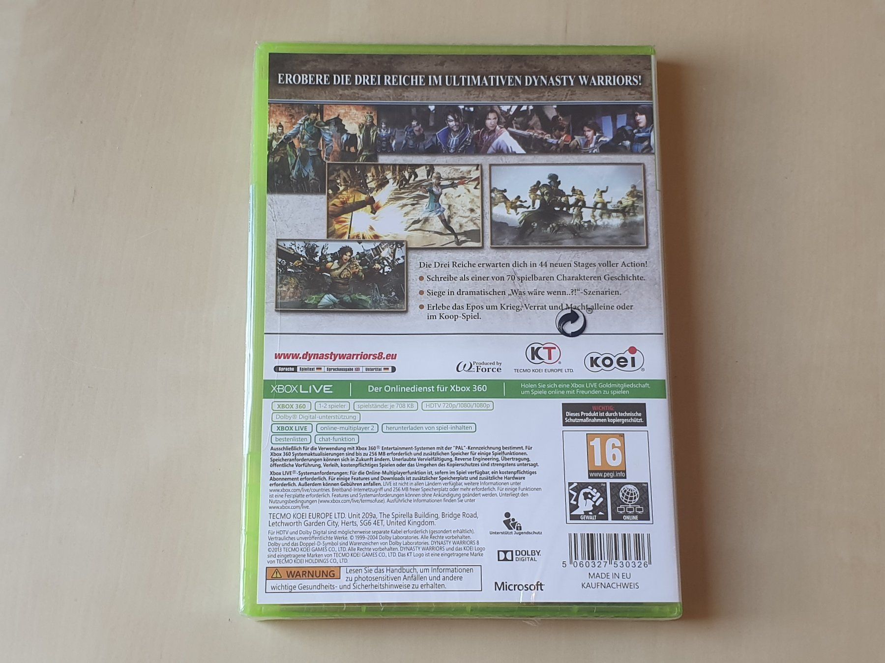 Microsoft Giochi: Dynasty Warriors 8 neu und ovp – Nuovo e nell'imballaggio originale da Stansstad venduto da collectorsshop 1