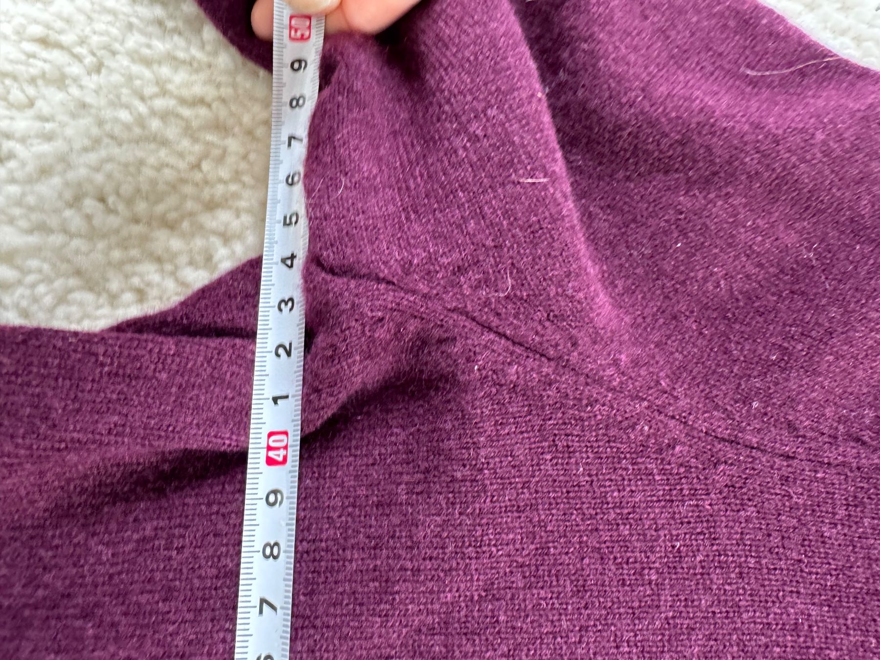 FTC Maglioni & Felpe: FTC Schösschen Pullover 100% Kaschmir Aubergine M – Usato da Zuerich venduto da Moochie 3
