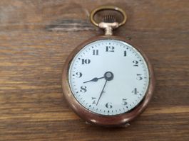 TASCHENUHR AUS SILBER 27 MM