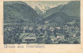Interlaken Ansicht 1899