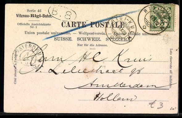 Cartes postales: Luzern, Panorama mit dem Rigi im Jugends – D'occasion à Berlin par bartko-reher 1