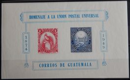 Guatemala Kat. Block 6 ** 1951