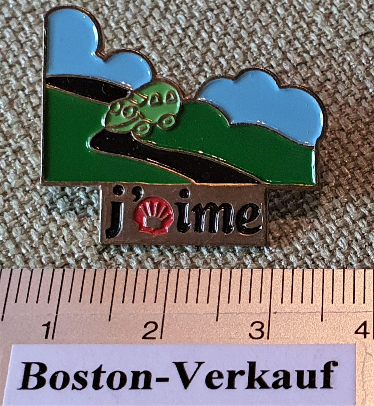 Spille: D270 - Pin SHELL Auto Land Strasse – Usato da Reinach BL venduto da Boston-Verkauf 2