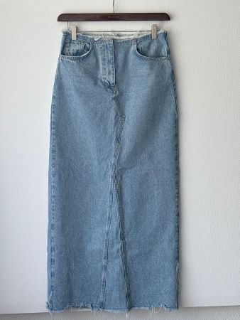 MANGO Jeansrock mit Schlitz, Gr 36, Top Zustand!