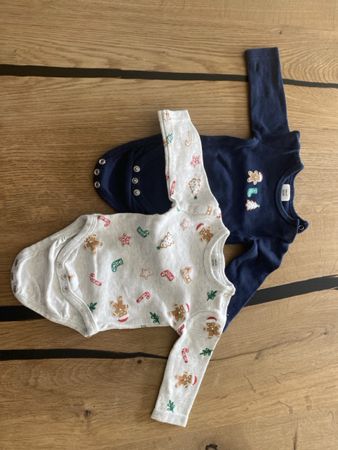 2er Set Baby Bodys Gr.50/56 Top Zustand