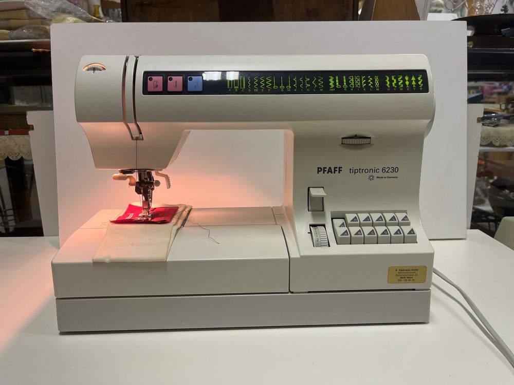 Nähmaschine Pfaff Tiptronic 6230 | Kaufen auf Ricardo